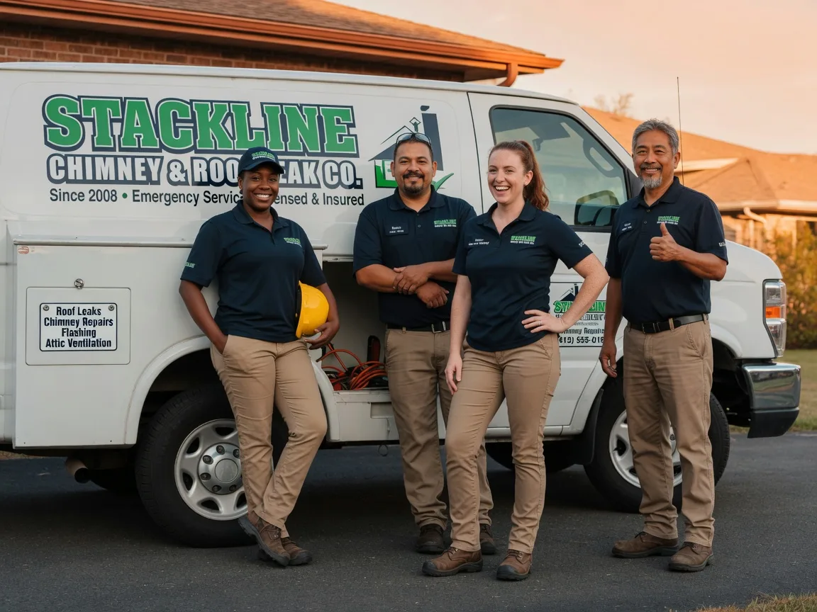 Chimney flashing repair company in Alma, WI